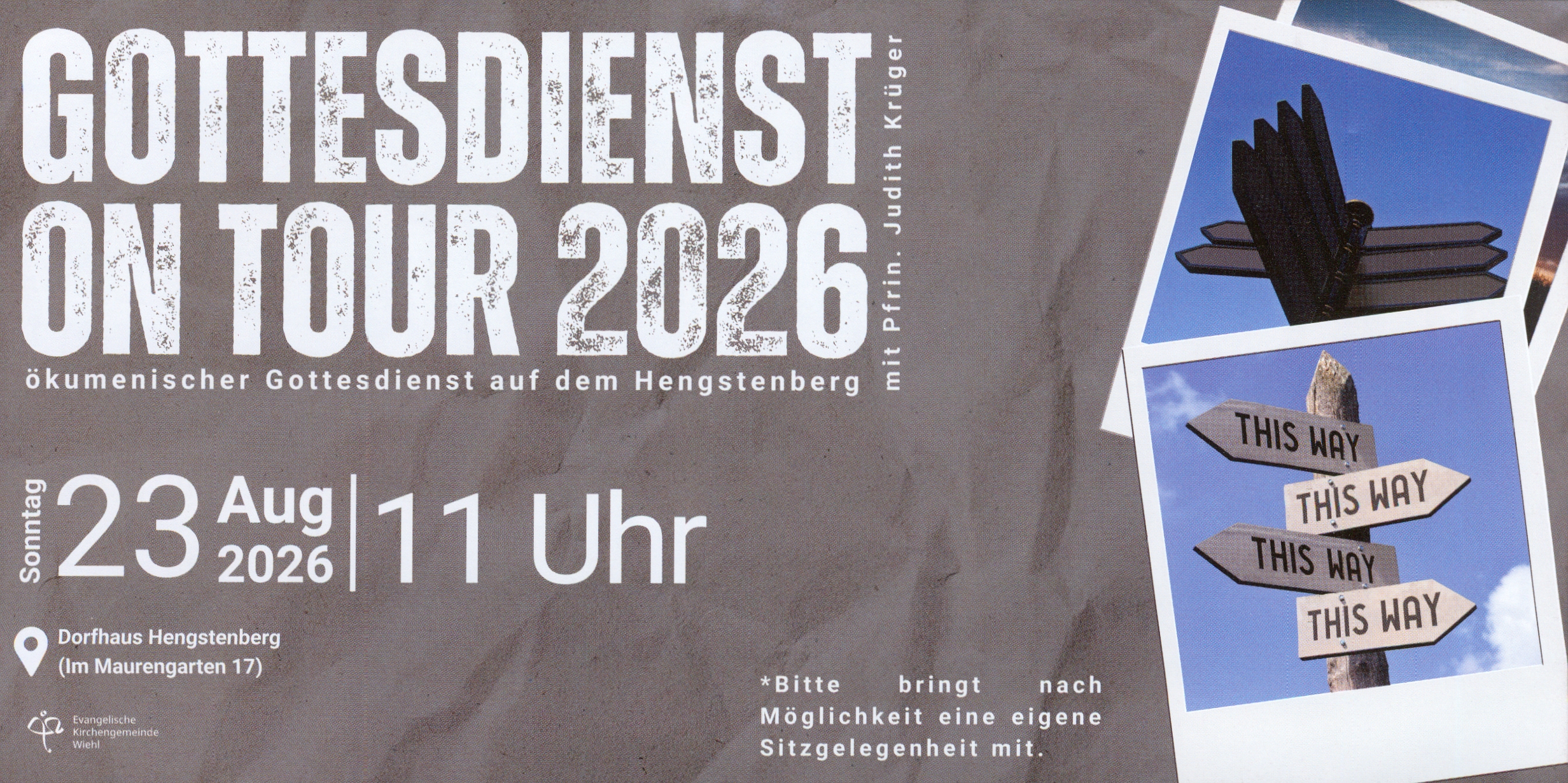 Gottesdienst on Tour 2026