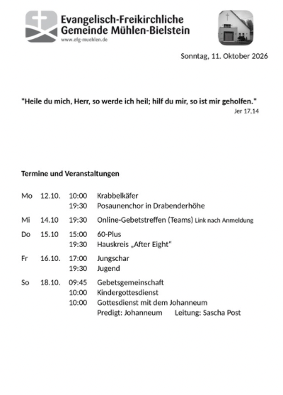 Wochenzettel KW2122